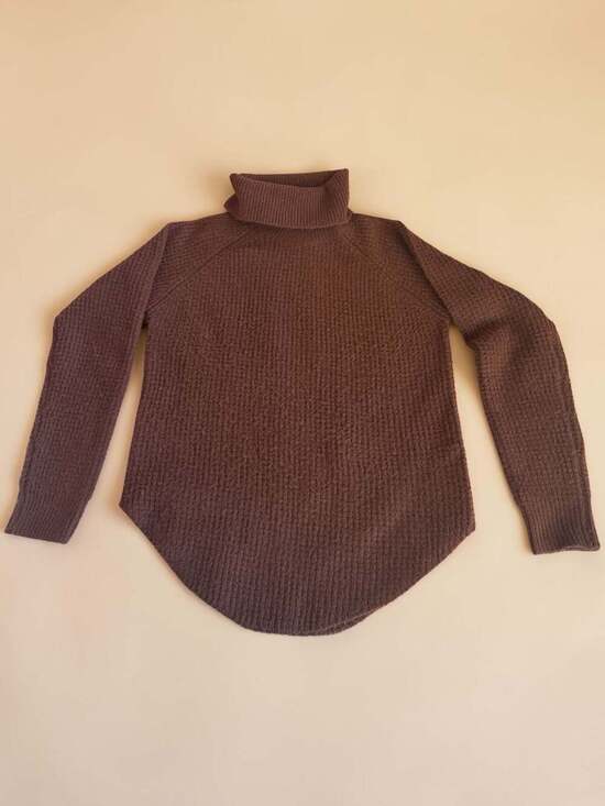 KÜHL Sweaters - KÜHL Women's XS Brown Waffle Knit Turtleneck Sweater Style 4411